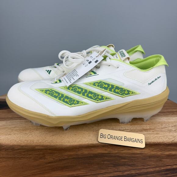 Adidas Adizero Impact TPU Baseball Cleats Green Molded MCS JQ8232 Men’s 12 main image 7